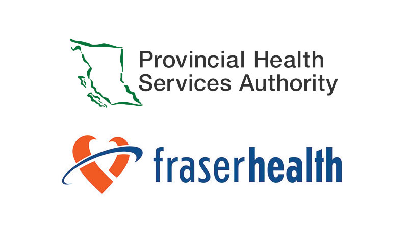 Provincial Health Services Authority & Fraser Health Authority Logo