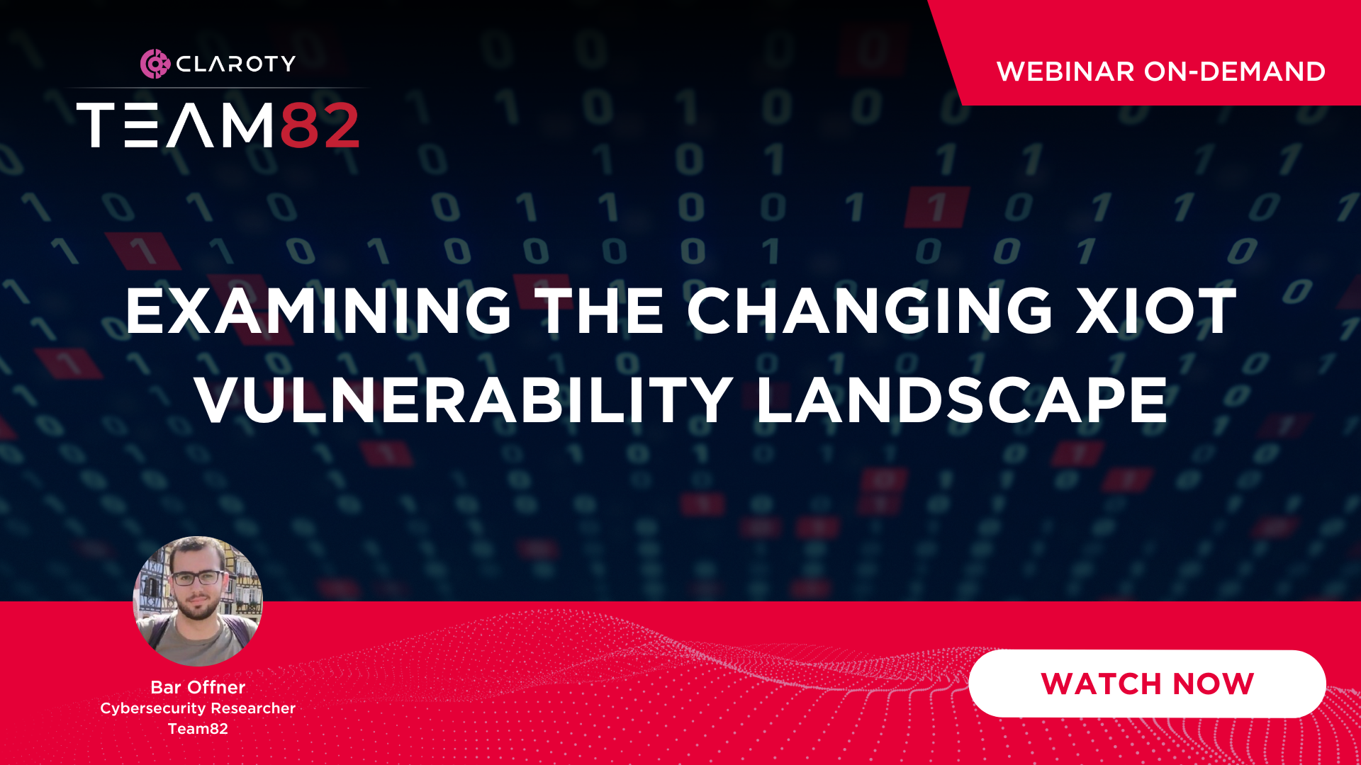 Webinar: Examining the Changing XIoT Vulnerability Landscape | Claroty